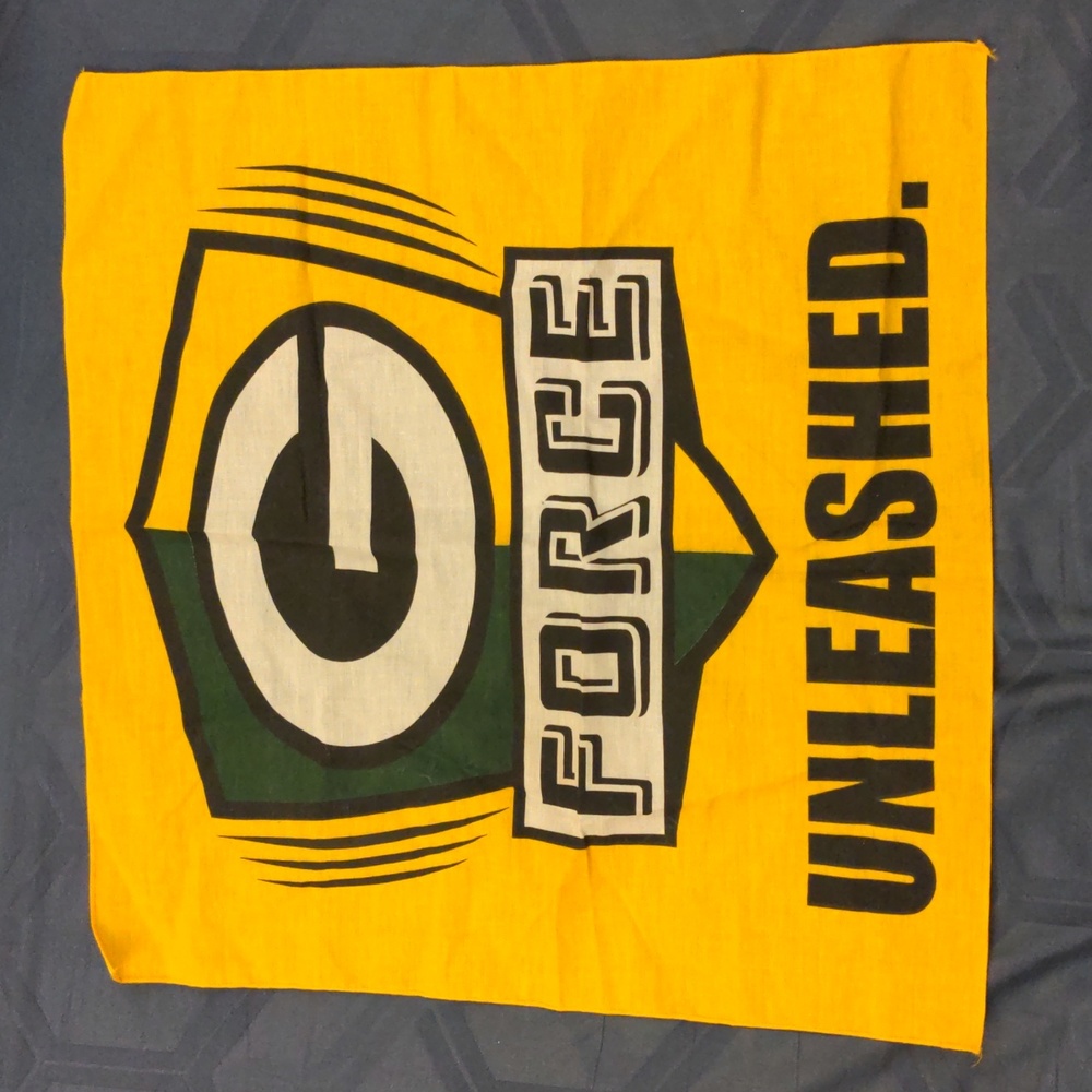 Green Bay Packers G Force Unleashed handkerchief / bandana